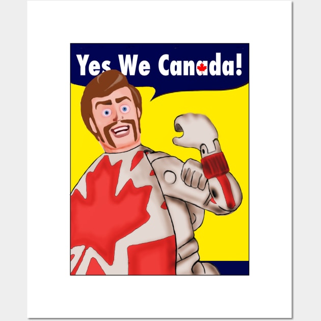 Duke Caboom - Yes We Canada! Wall Art by Odisential